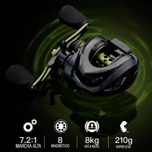 Carretilha Shimano 7:2:1 - 8kg Drag