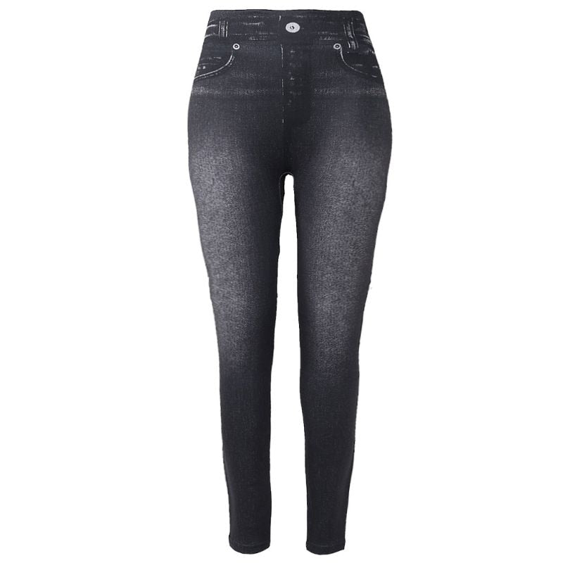 Calça Legging Jeans Slim