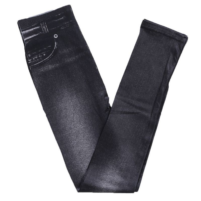 Calça Legging Jeans Slim