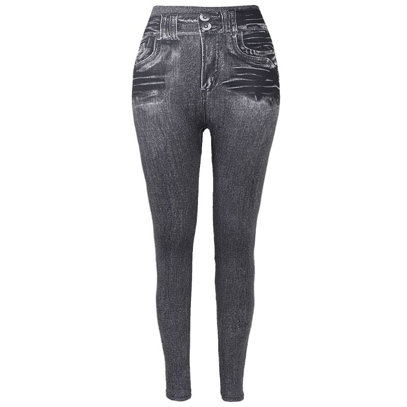 Calça Legging Jeans Slim