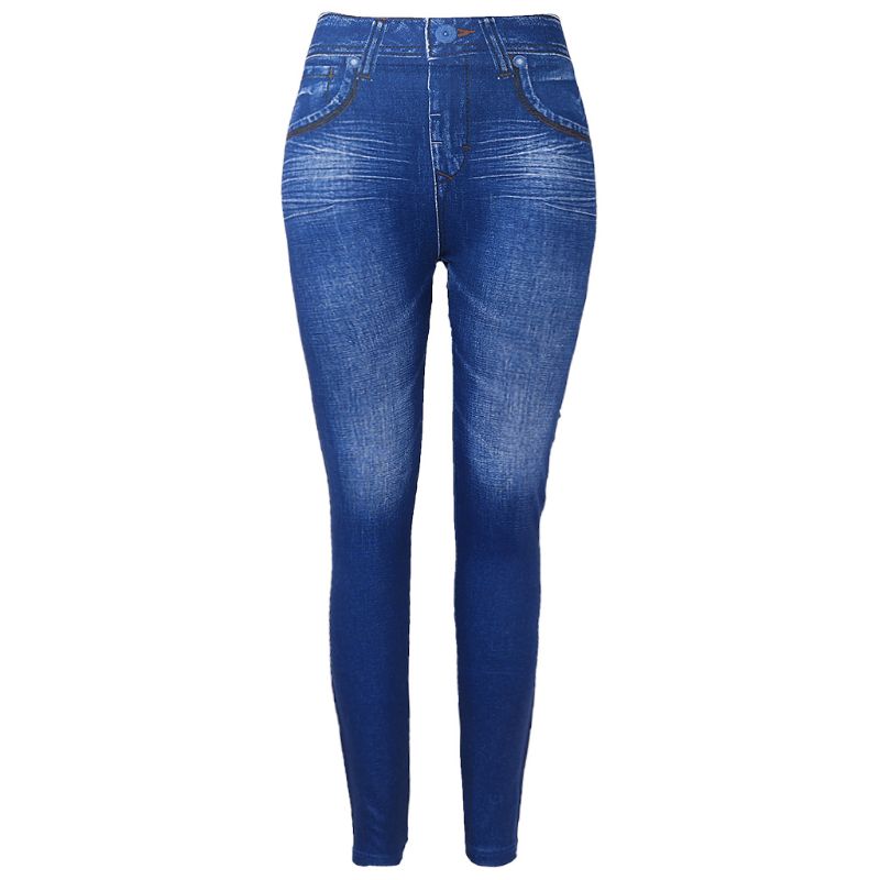 Calça Legging Jeans Slim