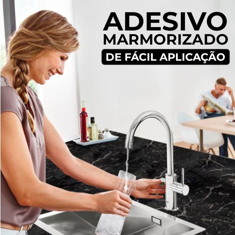 Adesivo Marmorizado Clean