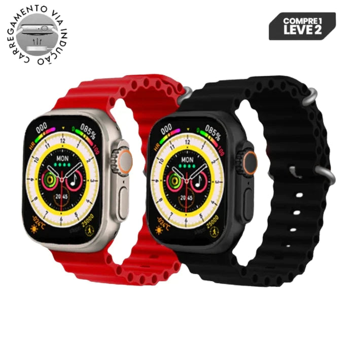 SMARTWATCH IWO 16 Ultra Series 8 (compre 1 leve 2)