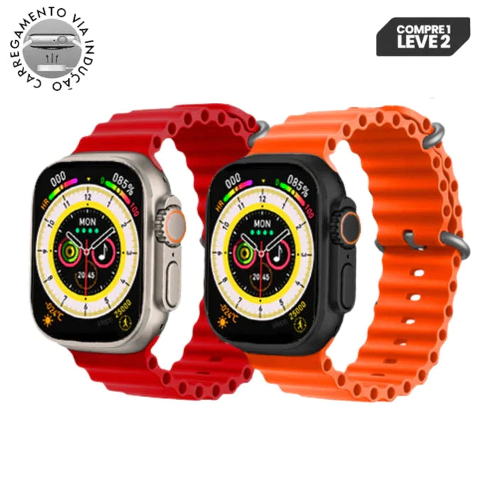 SMARTWATCH IWO 16 Ultra Series 8 (compre 1 leve 2)