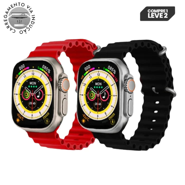 SMARTWATCH IWO 16 Ultra Series 8 (compre 1 leve 2)