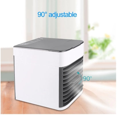 Mini Ar Condicionado Climatizador e Umidificador de Ar  portátil  "Bem-vindo à Sua Zona de Conforto Pessoal!"
