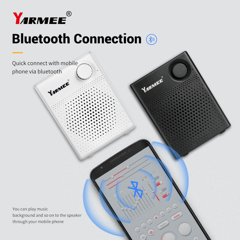 megafone portátil bluetooth amplificador de voz alto-falante usb. Microfone profissional para professor instrutor sistema guia turístico,