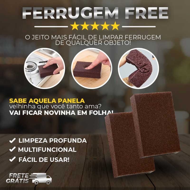 Esponja para Ferrugem